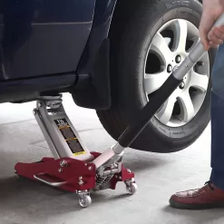 Big Red AT815016LR 1.5-Ton Low-Profile Aluminum and Steel Floor Jack with Dual Piston Speedy Lift