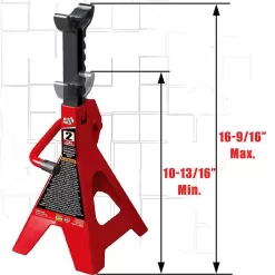 Big Red T82040 2-Ton Trolley Floor Jack with 2-Ton Jack Stands and Shop Creeper