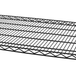 TRINITY TBFPBA-0920 PRO Black 4-Tier Rolling Steel Wire Garage Storage Shelving Unit (36 in. W x 77 in. H x 18 in. D)