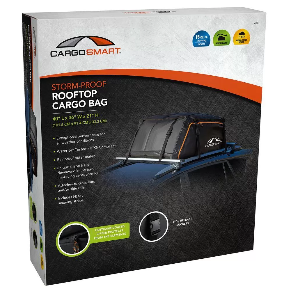 CargoSmart 6658 36 in. W x 40 in. L Waterproof Roof Cargo Bag
