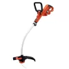 BLACK+DECKER GH3000 14 in. 7.5 AMP Corded Electric Curved Shaft 0.080 in. Single Line 2-in-1 String Trimmer & Lawn Edger with Automatic Feed