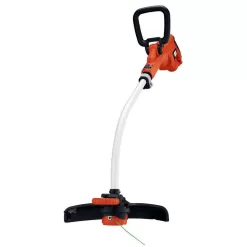 BLACK+DECKER GH3000 14 in. 7.5 AMP Corded Electric Curved Shaft 0.080 in. Single Line 2-in-1 String Trimmer & Lawn Edger with Automatic Feed