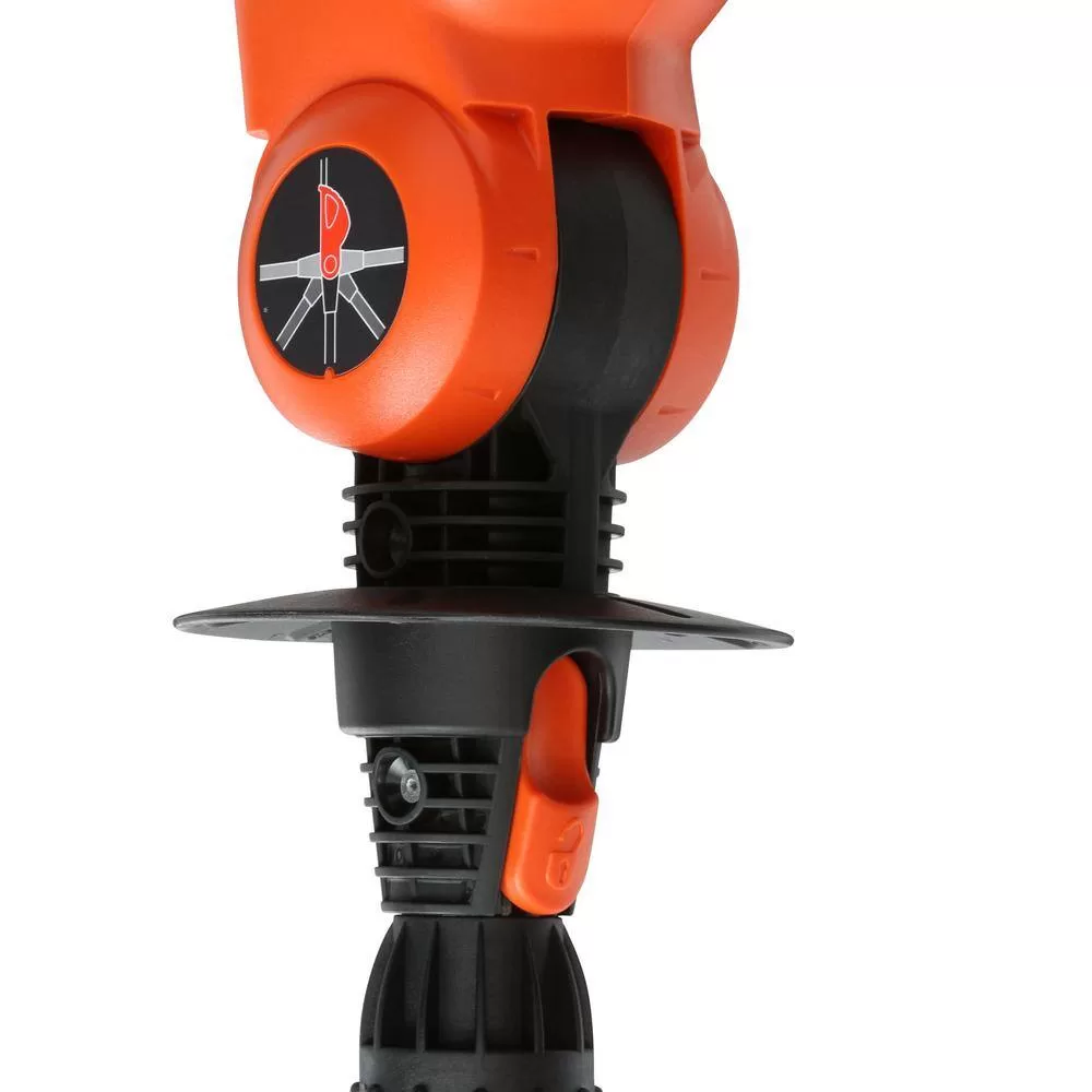 BLACK+DECKER LPHT120 20V MAX Cordless Battery Powered Pole Hedge Trimmer Kit with (1) 1.5Ah Battery & Charger