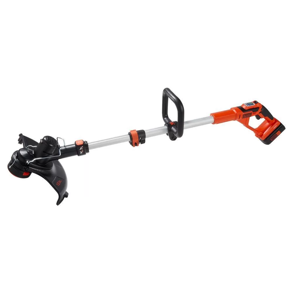 BLACK+DECKER LCC140 40V MAX Brushless Cordless Battery Powered String Trimmer (1) 2Ah Battery & Charger & Leaf Blower (Tool Only)