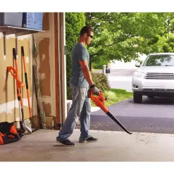 BLACK+DECKER LCC221 20V MAX Cordless Battery Powered String Trimmer & Leaf Blower Combo Kit with (1) 1.5 Ah Battery and Charger