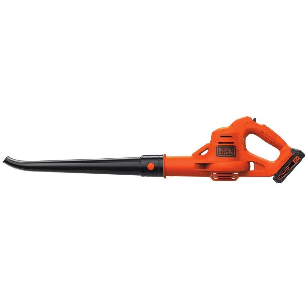 BLACK+DECKER LCC222 20V MAX Cordless Battery Powered String Trimmer & Leaf Blower Combo Kit with (2) 1.5 Ah Battery and Charger