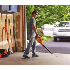 BLACK+DECKER LCC222 20V MAX Cordless Battery Powered String Trimmer & Leaf Blower Combo Kit with (2) 1.5 Ah Battery and Charger