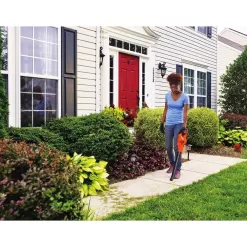 BLACK+DECKER LCC222 20V MAX Cordless Battery Powered String Trimmer & Leaf Blower Combo Kit with (2) 1.5 Ah Battery and Charger