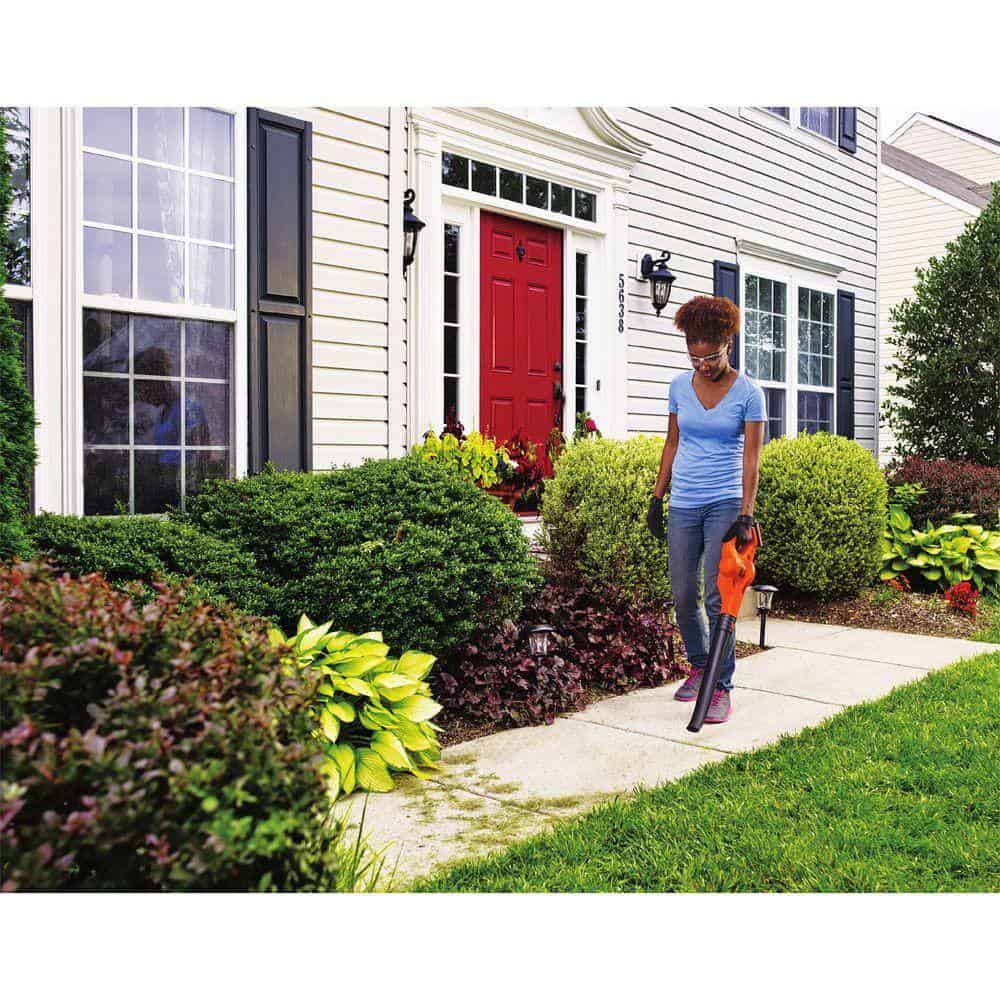 BLACK+DECKER LCC222 20V MAX Cordless Battery Powered String Trimmer & Leaf Blower Combo Kit with (2) 1.5 Ah Battery and Charger