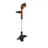 BLACK+DECKER LST140C 40V MAX Cordless Battery Power String Timmer Kit with (1) 1.5Ah Battery & Charger