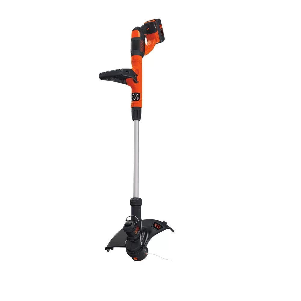 BLACK+DECKER LST140C 40V MAX Cordless Battery Power String Timmer Kit with (1) 1.5Ah Battery & Charger