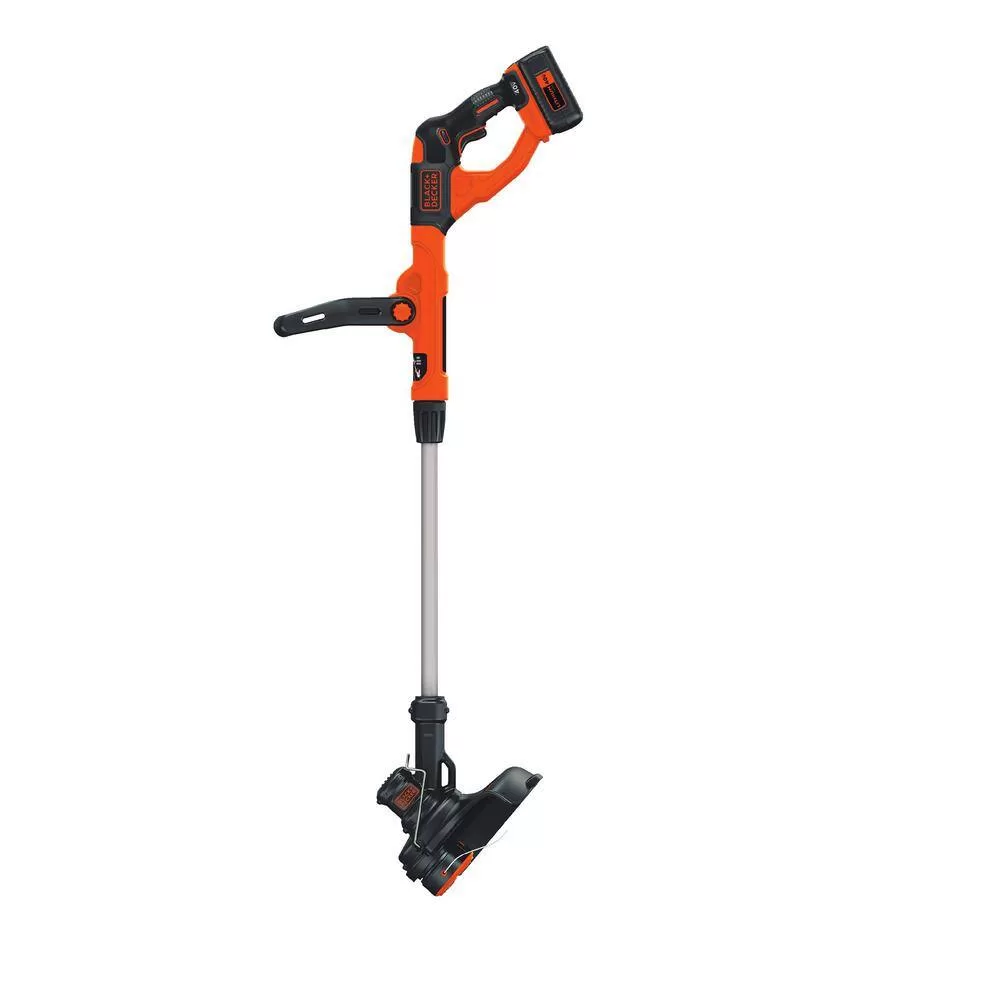 BLACK+DECKER LST140C 40V MAX Cordless Battery Power String Timmer Kit with (1) 1.5Ah Battery & Charger