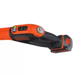 BLACK+DECKER LSTE523 20V MAX Cordless Battery Powered 2-in-1 String Trimmer & Lawn Edger with (1) 2.5 Ah Battery & Charger