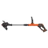 BLACK+DECKER LSTE523 20V MAX Cordless Battery Powered 2-in-1 String Trimmer & Lawn Edger with (1) 2.5 Ah Battery & Charger