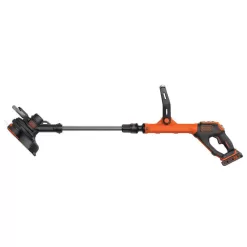 BLACK+DECKER LSTE523 20V MAX Cordless Battery Powered 2-in-1 String Trimmer & Lawn Edger with (1) 2.5 Ah Battery & Charger