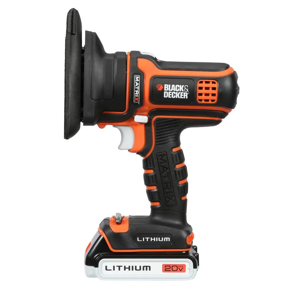 BLACK+DECKER BDCDMT1206KITC 20-Volt Max Lithium-Ion Cordless Matrix Combo Kit with Storage Case (6-Tool) - Image 10