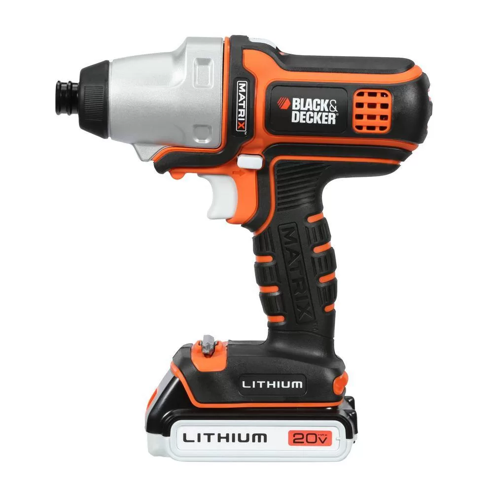 BLACK+DECKER BDCDMT1206KITC 20-Volt Max Lithium-Ion Cordless Matrix Combo Kit with Storage Case (6-Tool) - Image 11