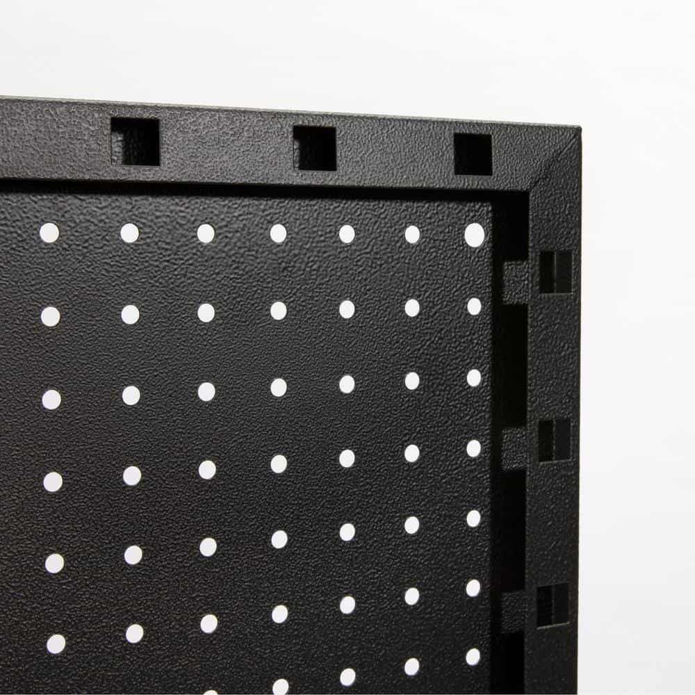 DEWALT DXST10000PBK 71 in. H x 24 in. W Pegboard Black Metal Kit for DXST10000 6 ft. Industrial Storage Rack