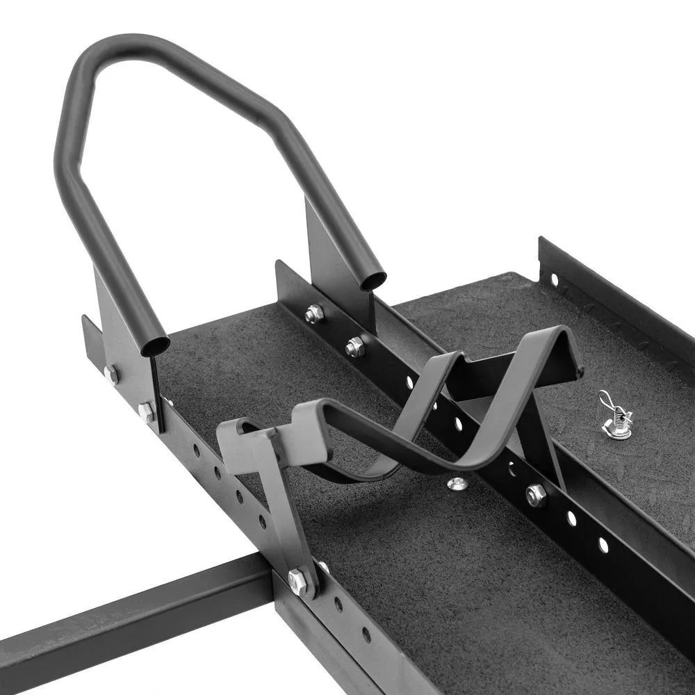 Black Widow MCC-600 600 lbs. Capacity Heavy-Duty Steel Motorcycle Carrier