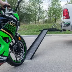 Black Widow MCC-600 600 lbs. Capacity Heavy-Duty Steel Motorcycle Carrier