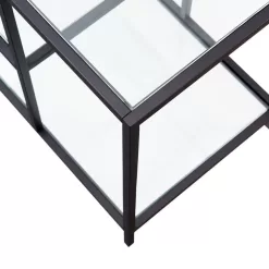 Meyer&Cross Winthrop 70 in. Blackened Bronze Rectangle TV Stand Fits TV's up to 80 in.