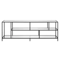 Meyer&Cross Winthrop 70 in. Blackened Bronze Rectangle TV Stand Fits TV's up to 80 in.