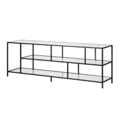 Meyer&Cross Winthrop 70 in. Blackened Bronze Rectangle TV Stand Fits TV's up to 80 in.