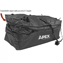 Apex CSBG-48 48 in. Waterproof Hitch Cargo Carrier Rack Bag with Expandable Height