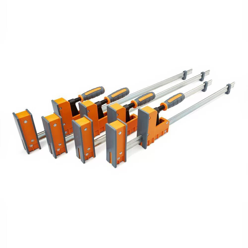 BORA 1004677016 Steel Parallel Clamp Set (4-Piece)
