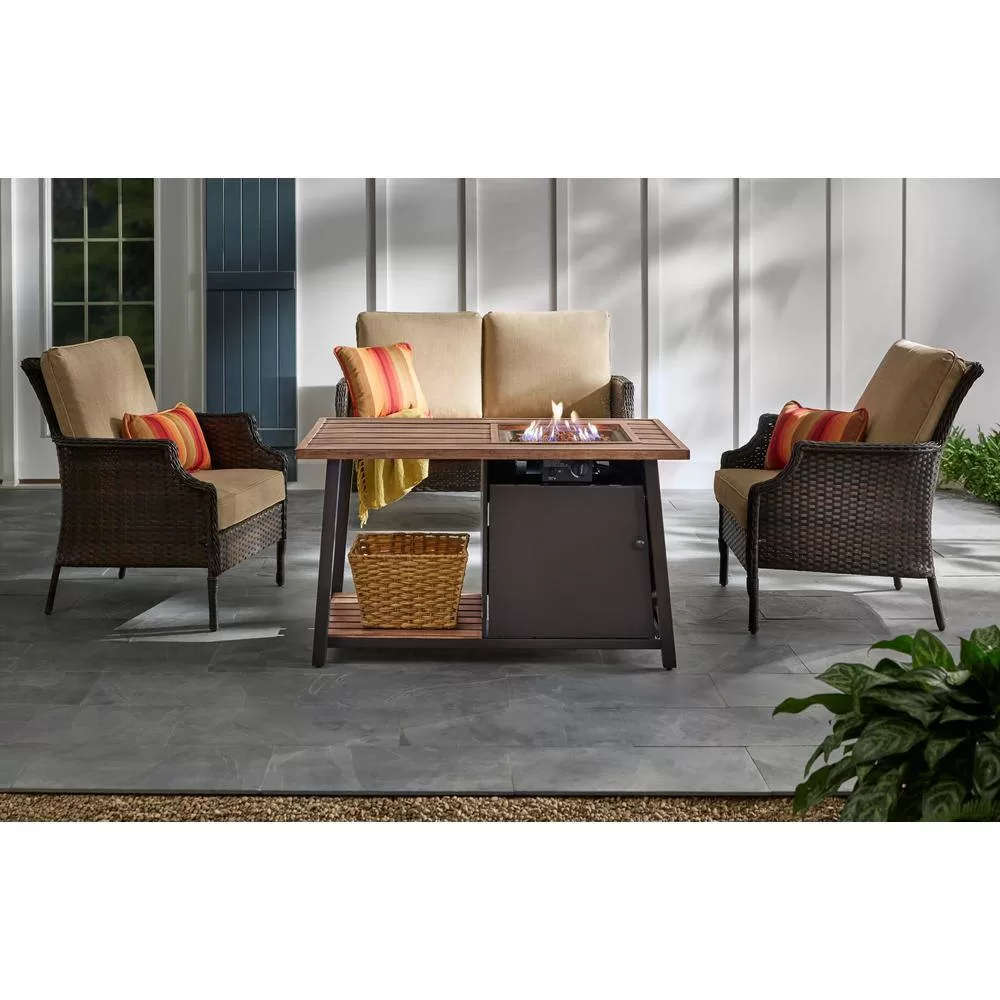 Hampton Bay GL-1850-FP Fordham 46 in. W x 26 in. H Rectangular Powder - Image 9