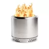 Solo Stove Bonfire 2.0 with Stand, Smokeless Fire Pit | Wood Burning Fireplaces w/ Removable Ash Pan, Stainless Steel, H: 16.75 in x Dia: 19.5 in, 25.1 lbs