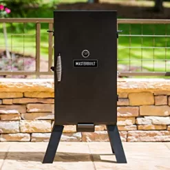 Masterbuilt MB20070210 Analog Electric Smoker with 3 Smoking Racks, 30 inch, Black