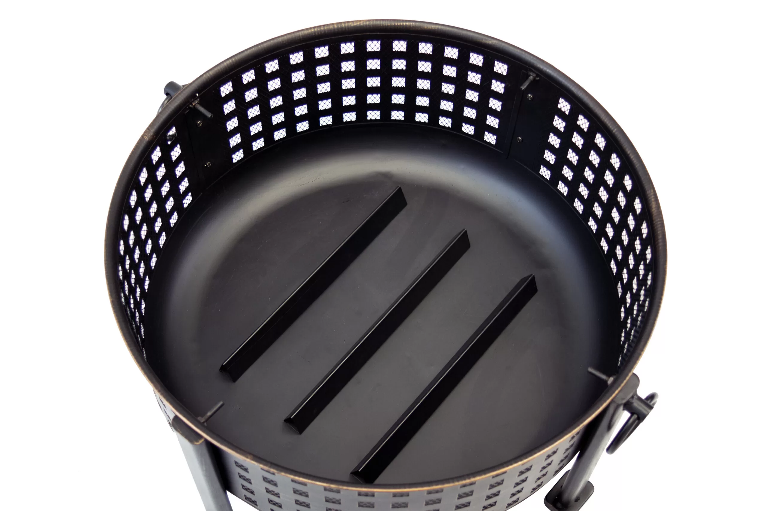 Pleasant Hearth Langston 30" Deep Bowl Steel Outdoor Fire Pit