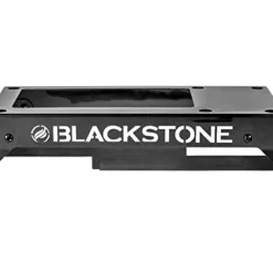 Blackstone Universal Griddle Stand with Adjustable Leg and Side Shelf - Made to fit 17” or 22” Propane Table Top Griddle (Black)