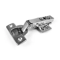 Unbranded 2259-30 110-Degree 35 mm Full Overlay Soft Close Frameless Cabinet Hinges with Installation Screws (30-Pairs)