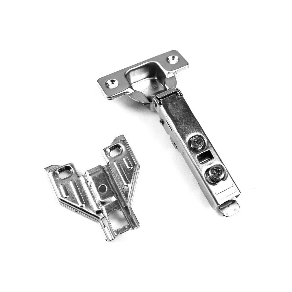 Unbranded 2259-FF-30 110-Degree 35 mm Full Overlay Soft Close Face Frame Cabinet Hinges with Installation Screws (30-Pair)