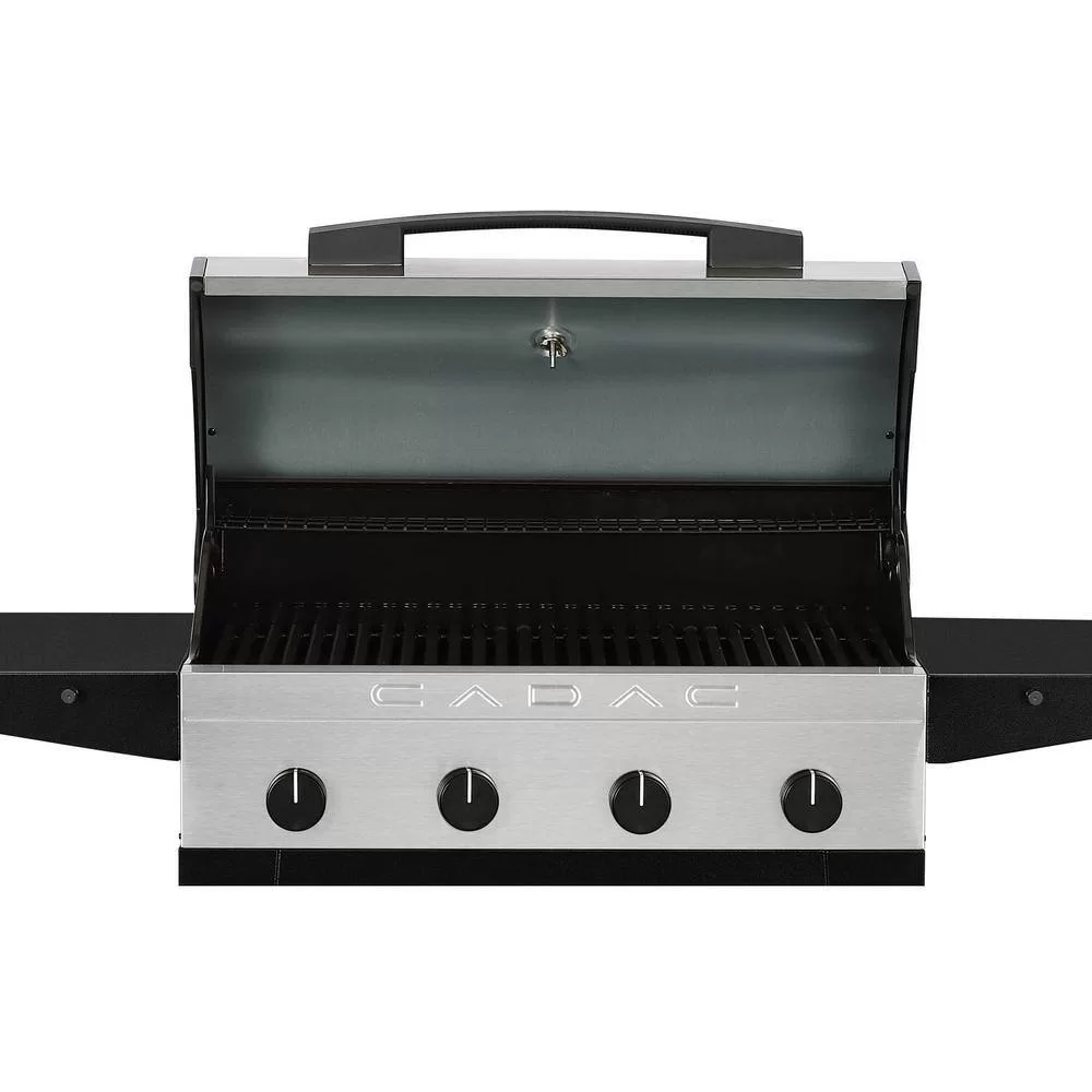 Cadac 98251-41G01-US Entertainer 4-Burner Propane Gas Grill in Stainless Steel