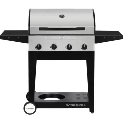 Cadac 98251-41G01-US Entertainer 4-Burner Propane Gas Grill in Stainless Steel