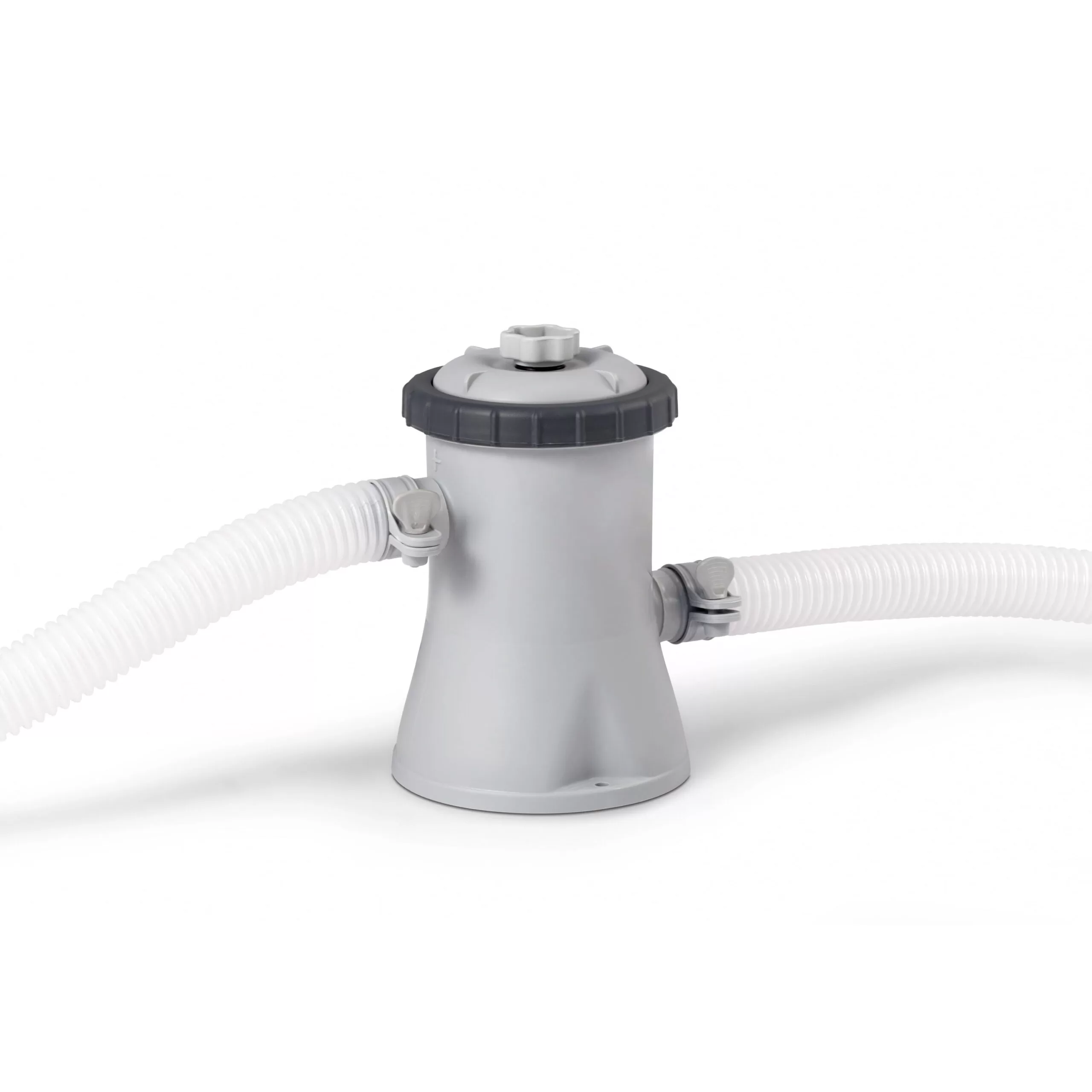 Intex 26701EH 10ft x 30in Prism Frame Above Ground Circle Swimming Pool & Filter Pump, Gray