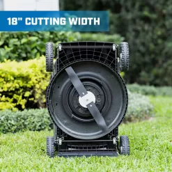 HART 40-Volt Cordless 18-inch Push Mower Kit, (1) 6Ah Lithium-Ion Battery & Charger