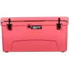 Driftsun Heavy Duty Portable 110 Quart Insulated Ice Chest Cooler, Coral