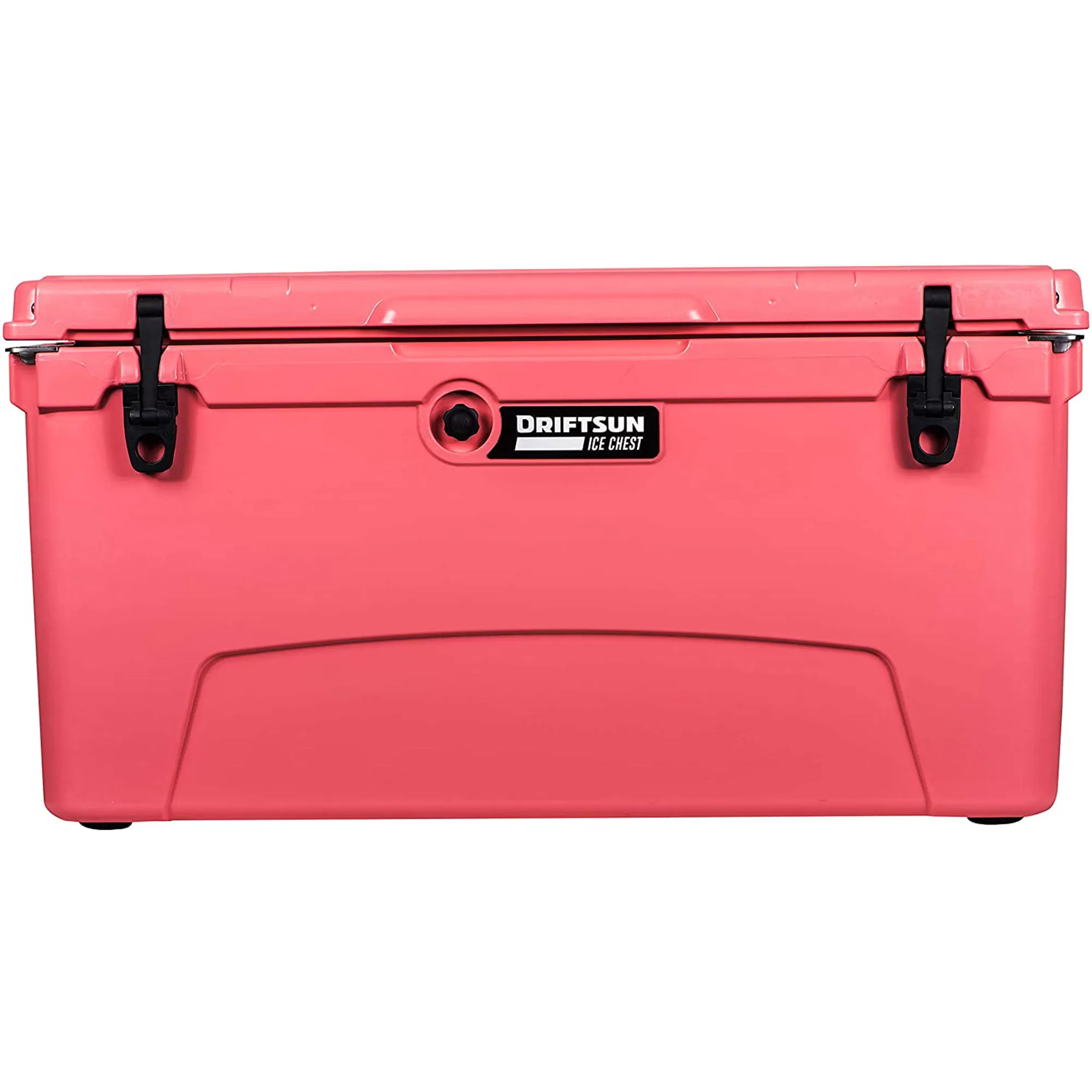 Driftsun Heavy Duty Portable 110 Quart Insulated Ice Chest Cooler, Coral