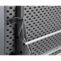 National Public Seating BPFT-2460-20 60 in. Charcoal Plastic Folding Flip-N-Store Training Table