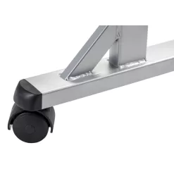 National Public Seating BPFT-2460-20 60 in. Charcoal Plastic Folding Flip-N-Store Training Table