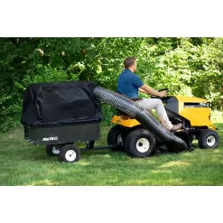 Cub Cadet 19A30044100 50 in. and 54 in. Leaf Collection System Compatible with XT1 and XT2 Enduro Series Lawn Tractors (Cart Sold Separately)