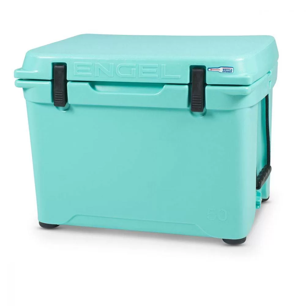 Engel Coolers 48 Quart 60 Can High Performance Roto Molded Ice Cooler, SeaFoam
