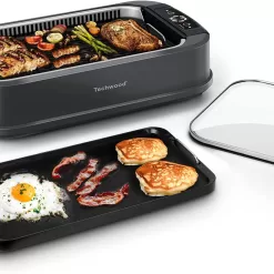 Indoor Smokeless Grill, Techwood 1500W Electric Grill