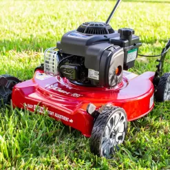 Hyper Tough 20-inch 125cc Gas Push Mower with Briggs & Stratton Engine (Assembly Details: 46.9 lbs; 22.10-inch Height)