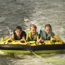 Body Glove Riverside 3-Person Yellow Waterskiing Towables