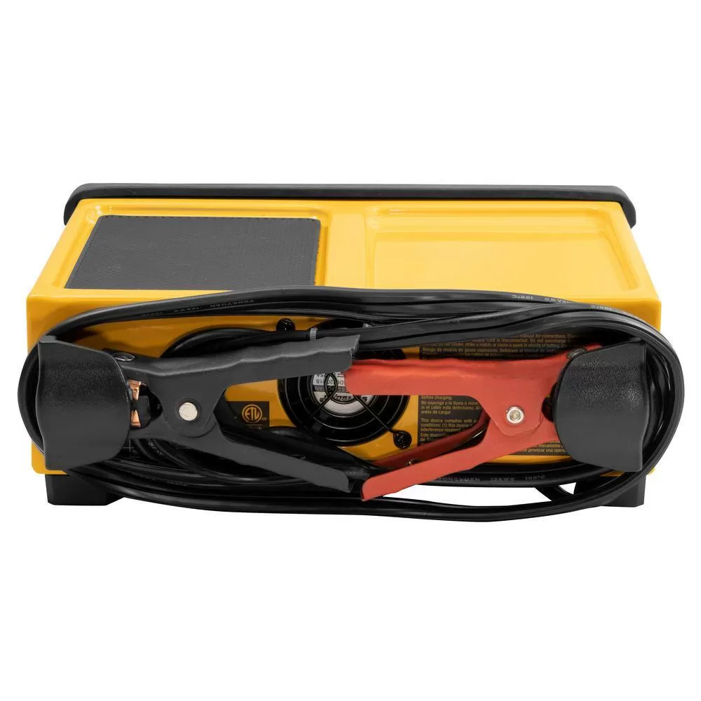 DEWALT DXAEC801B 30 Amp Automotive Portable Car Battery Charger with 80 Amp Engine Start and Alternator Check
